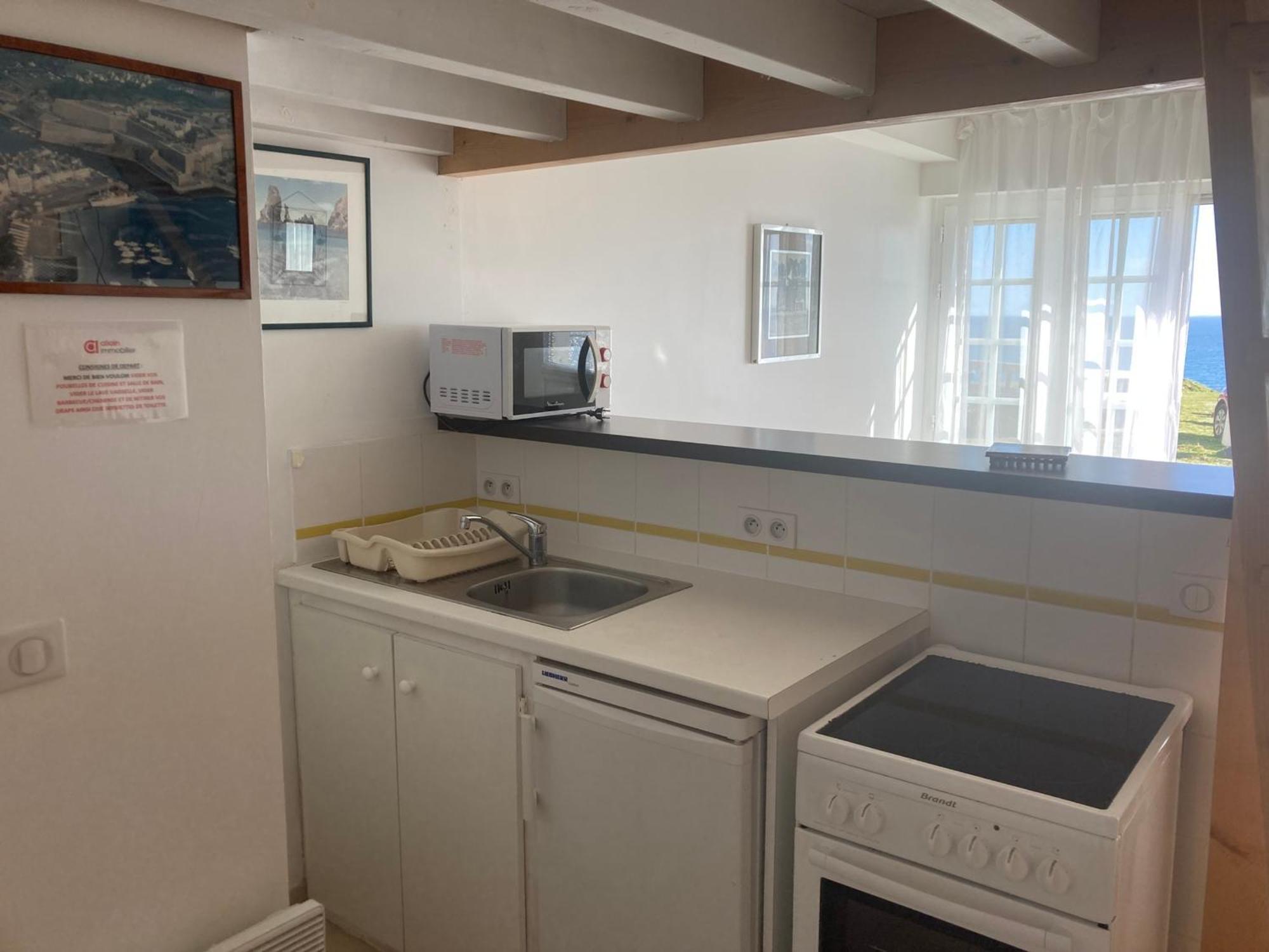 Studio Renove Avec Parking, Wifi, Proche Plage Et Centre - Fr-1-418-93 Ле-Пале Екстер'єр фото